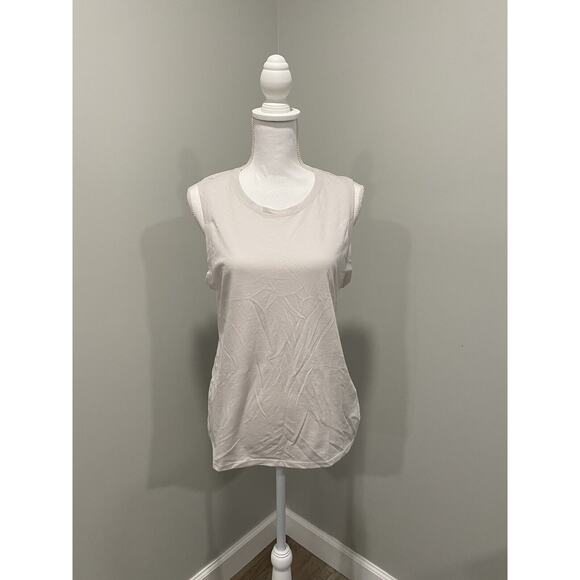 NWT Fabletics Muscle Scrunch Back Tank Top Soft Shell Size Medium - Picture 1 of 5